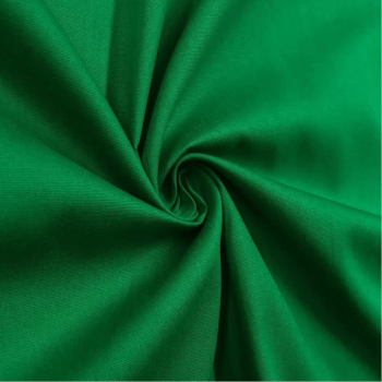 Tecido Tricoline Peripam Lisa Verde Bandeira - Empório dos Tecidos 