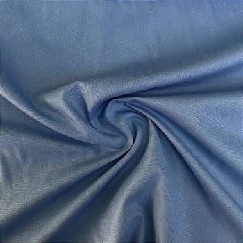 Tecido Tricoline Peripam Lisa Azul Jeans