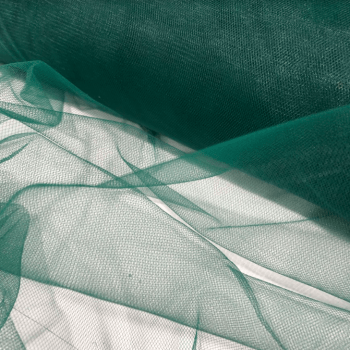Tecido Tule Ilusion Segunda Pele Verde Intenso - Empório dos Tecidos 