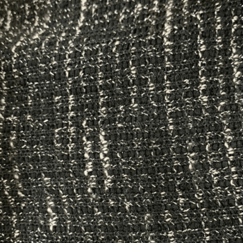 Tecido Tweed de Malha Fundo Preto - Empório dos Tecidos 
