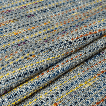 Tecido Tweed Plano Colorido