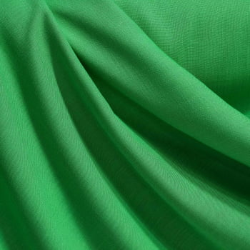Tecido Viscolinho Liso Verde Vivo  - Empório dos Tecidos 