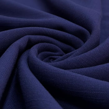 Tecido Viscolinho Liso Azul Marinho - Empório dos Tecidos 