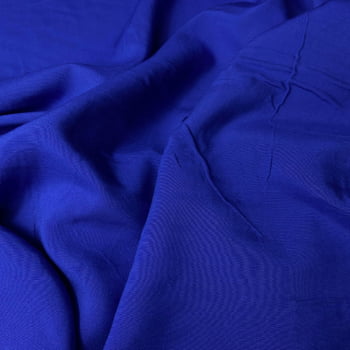 Tecido Viscose Azul Royal. - Empório dos Tecidos 