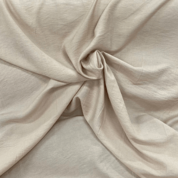 Tecido Viscose Lisa Cor Areia - Empório dos Tecidos 
