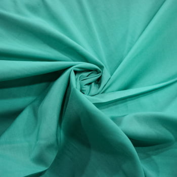 Tecido Viscose Verde Água - Empório dos Tecidos 