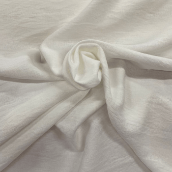 Tecido Viscose Rayon Capri Branca - Empório dos Tecidos 