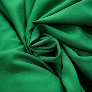 Tecido Viscose Lisa Verde Bandeira