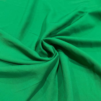 Tecido Viscose Rayon Sensoriale verde bandeira