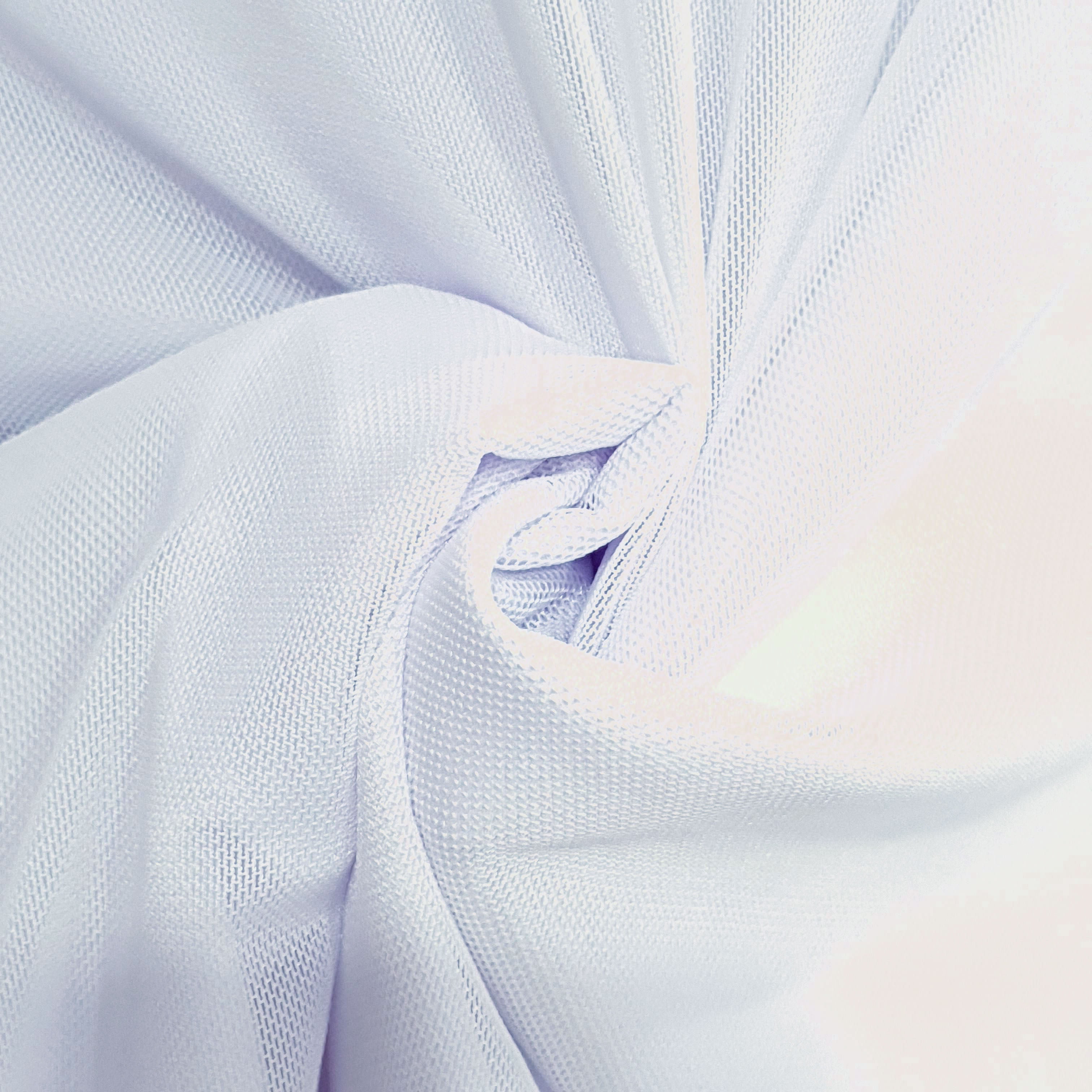Tecido Tule de Malha Branco - Empório dos Tecidos 