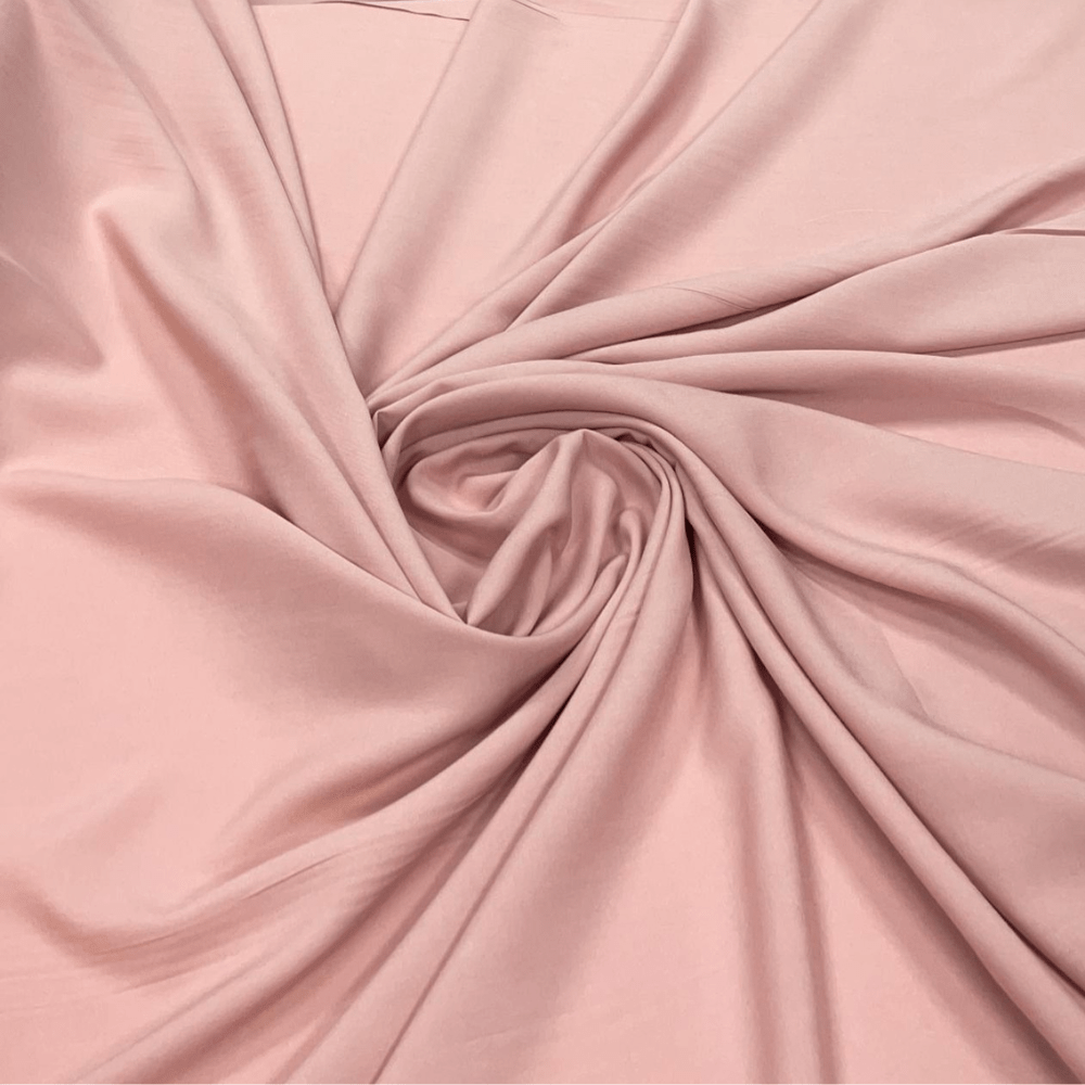 Tecido Viscolinho Liso Rosa Nude - Empório dos Tecidos 