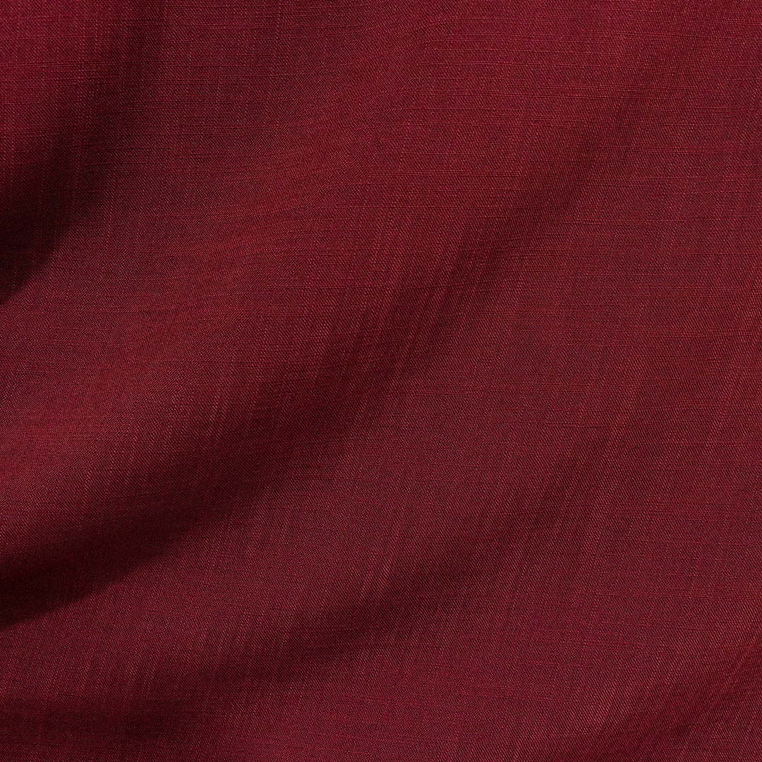 Tecido Viscolinho Vermelho Burgundy - Empório dos Tecidos 