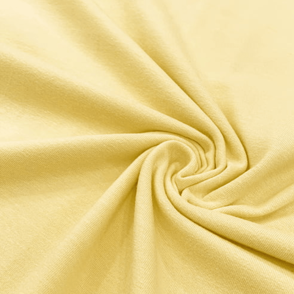 Tecido Viscose Amarelo Claro - Empório dos Tecidos 