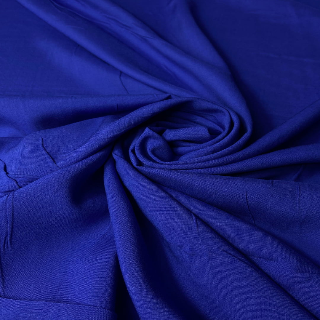 Tecido Viscose Azul Royal. - Empório dos Tecidos 