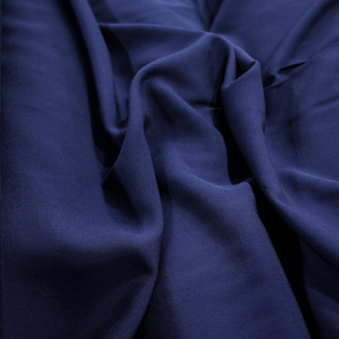 Tecido Viscose Jeans Azul Royal