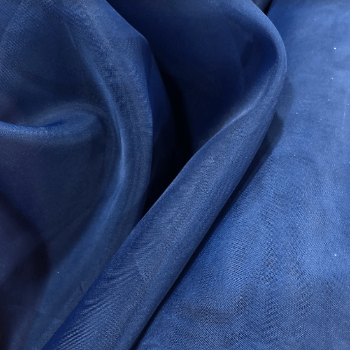 Tecido Voil Azul Marinho - Empório dos Tecidos 