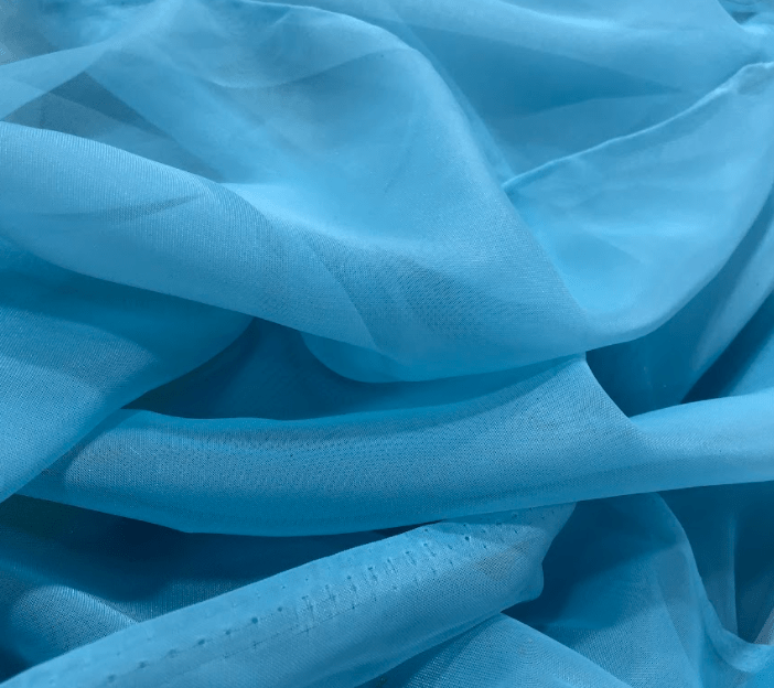 Tecido Voil Azul Claro - Empório dos Tecidos 